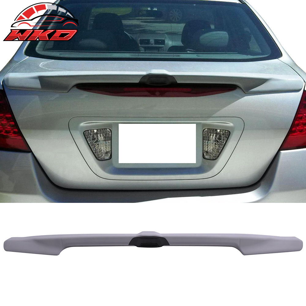 Fits 06-07 Honda Accord MD Style Flush Mount Trunk Spoiler Gray Primer ABS