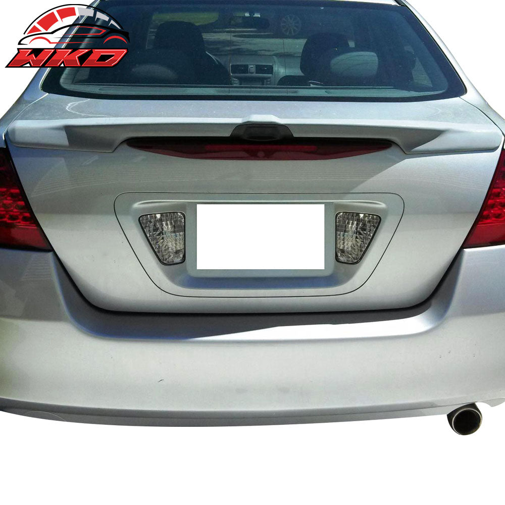 Fits 06-07 Honda Accord MD Style Flush Mount Trunk Spoiler Gray Primer ABS