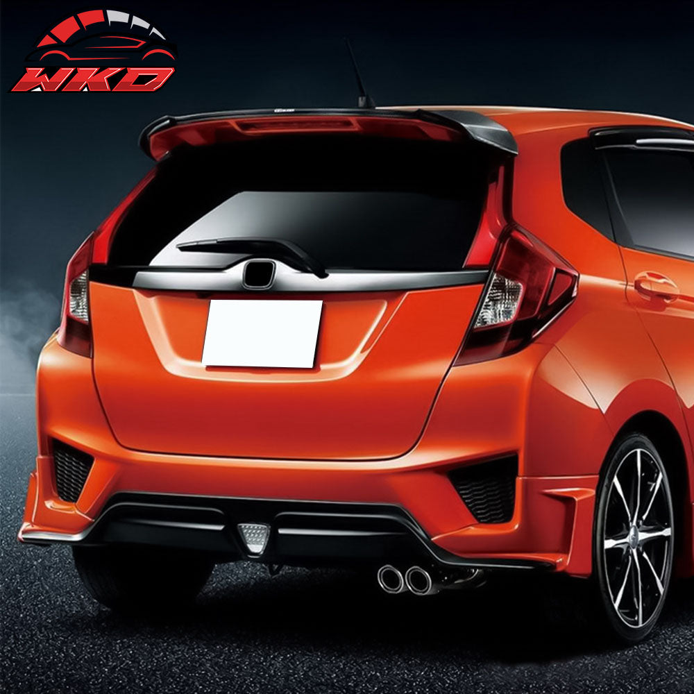 Fits 14-17 Honda Fit Jazz GK Hatchback Mugen Rear Trunk Spoiler GK5 GK2 GK3
