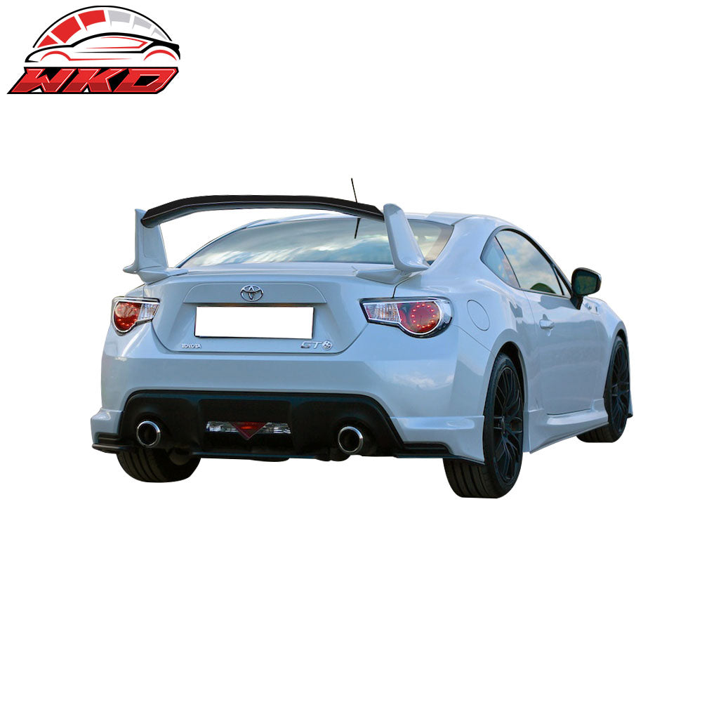 Fits 13-20 Scion FRS/BRZ/Toyota 86 NRS Trunk Spoiler Matte Black Top Gurney Flap