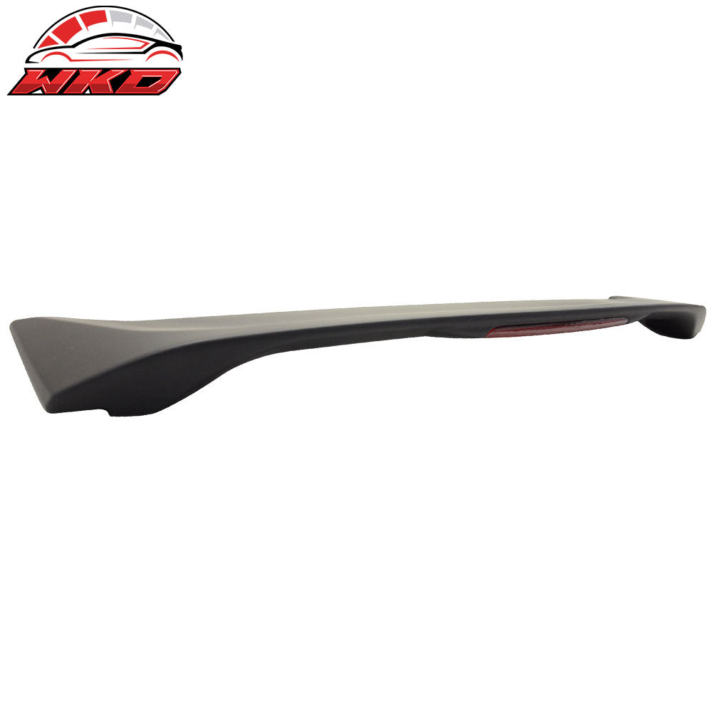 Fits 06-11 Honda Civic Sedan OE Factory Painted Matte Black Trunk Spoiler & LED