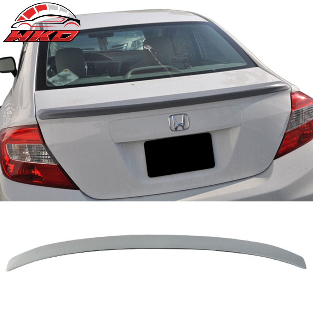 Fits 12-14 Honda Civic Sedan 9th Gen OE Factory Trunk Spoiler - PU