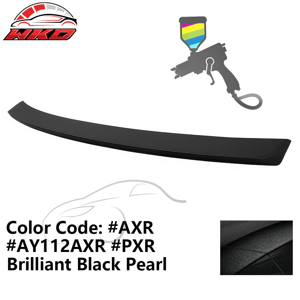 Fits 11-23 Chrysler 300 OE Style ABS #AXR Brilliant Black Pearl Trunk Spoiler