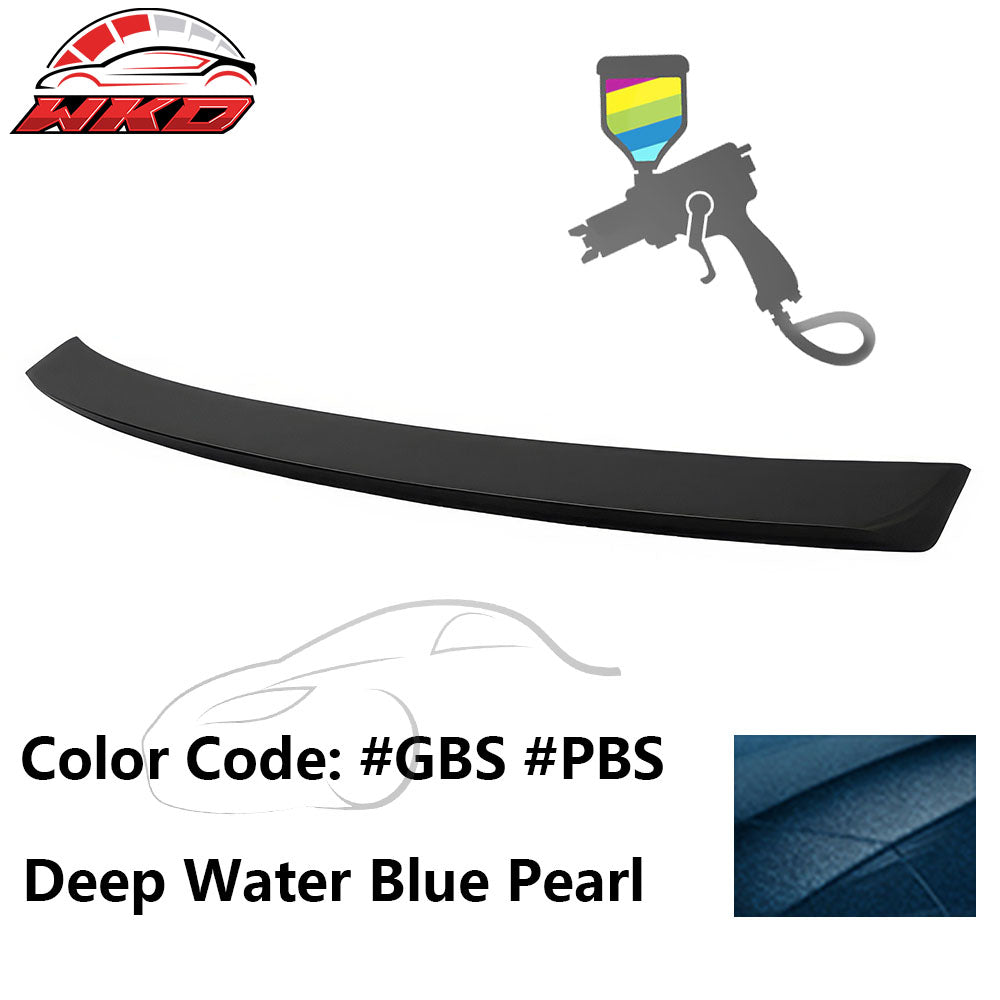 Fits 11-23 Chrysler 300 OE Style ABS #GBS Deep Water Blue Pearl Trunk Spoiler