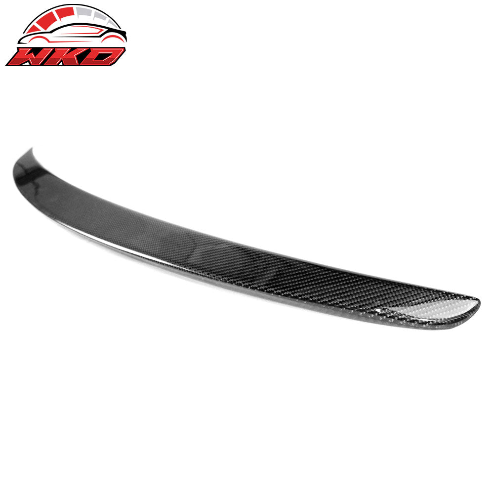 Fits 14-20 Benz W222 S-Class OE Style Trunk Spoiler Carbon Fiber Rear Boot Wing