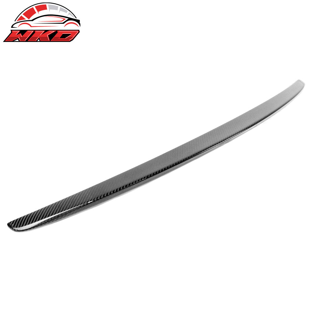 Fits 14-20 Benz W222 S-Class OE Style Trunk Spoiler Carbon Fiber Rear Boot Wing