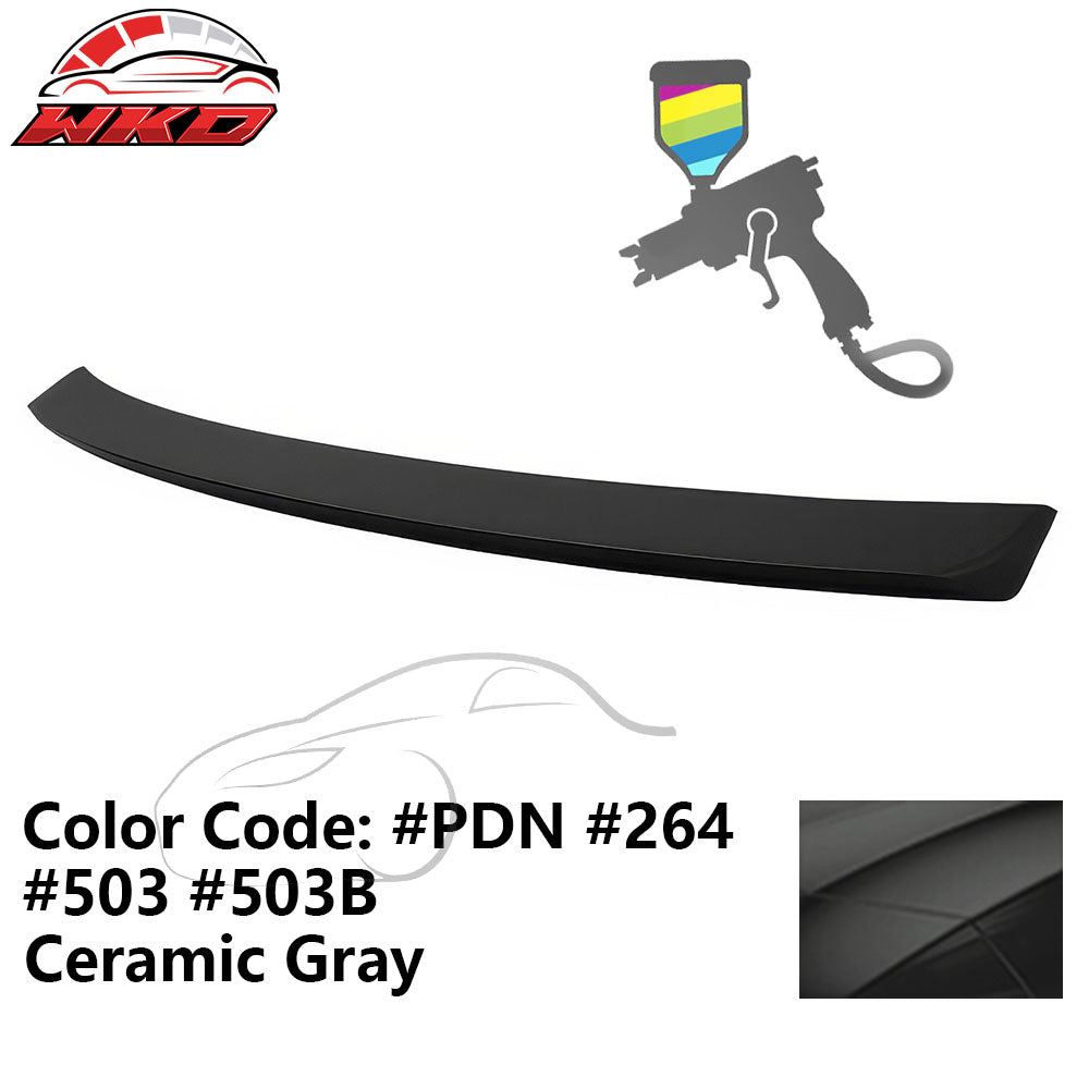 Fits 11-23 Chrysler 300 OE Style ABS #PDN Ceramic Gray Rear Trunk Spoiler Wing