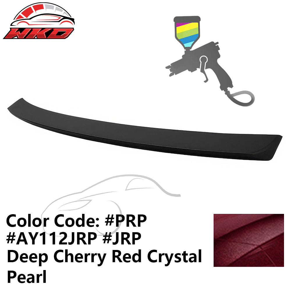 Fits 11-23 Chrysler 300 OE Style ABS #PRP Deep Cherry Red Crystal Trunk Spoiler