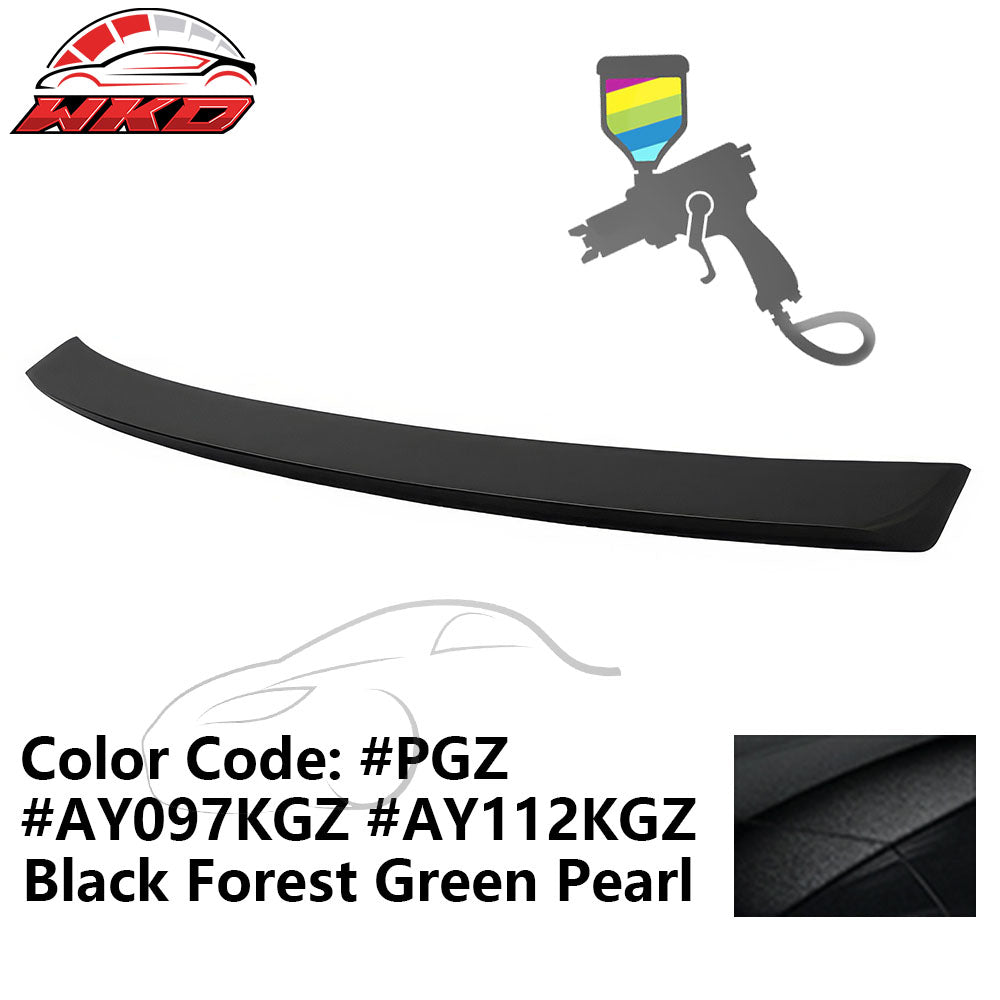 For 11-23 Chrysler 300 OE Style ABS #PGZ Black Forest Green Pearl Trunk Spoiler