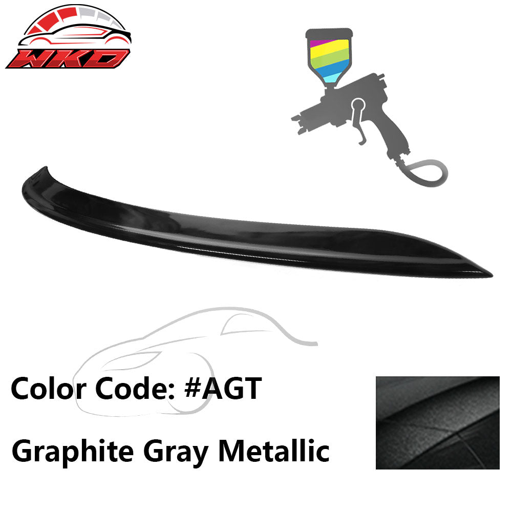 Fits 21-24 Kia K5 OE Style #AGT Graphite Gray Metallic Rear Trunk Spoiler ABS