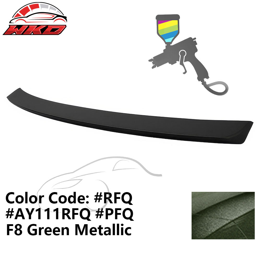 Fits 11-23 Chrysler 300 OE Style ABS #RFQ F8 Green Metallic Rear Trunk Spoiler