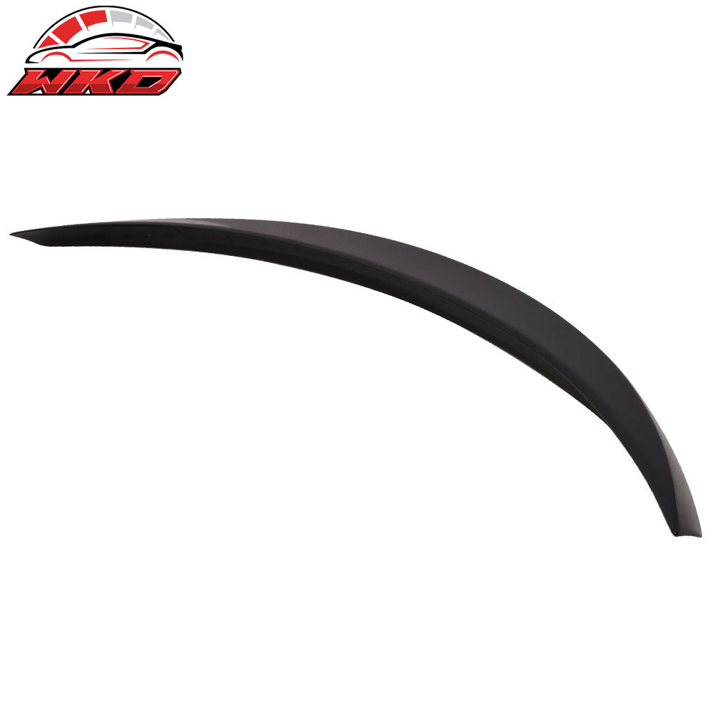 Fits 14-24 Infiniti Q50 OE Style Rear Trunk Spoiler Lip KH3 Black