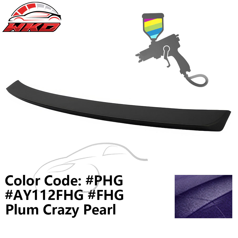 Fits 11-23 Chrysler 300 OE Style ABS #PHG Plum Crazy Pearl Rear Trunk Spoiler