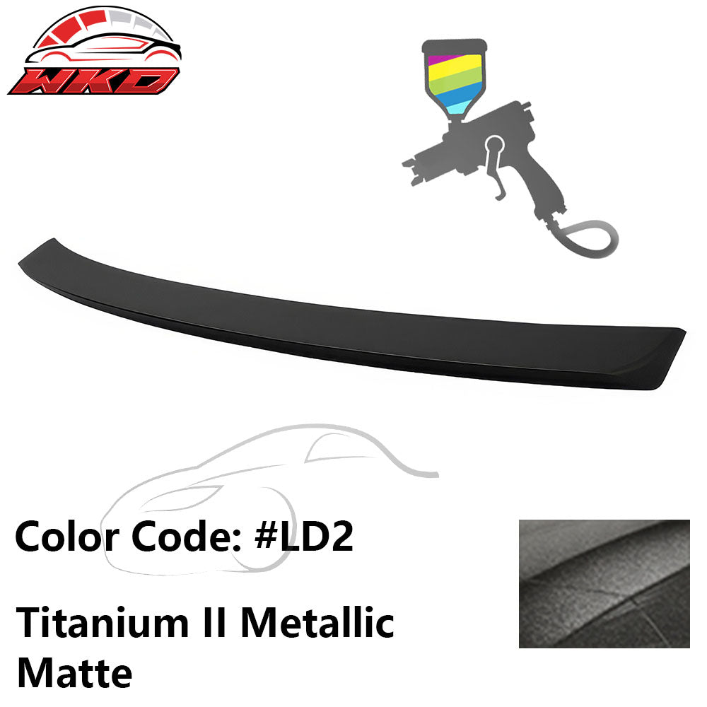 For 11-23 Chrysler 300 300C OE ABS #LD2 Titanium II Metallic Matte Trunk Spoiler