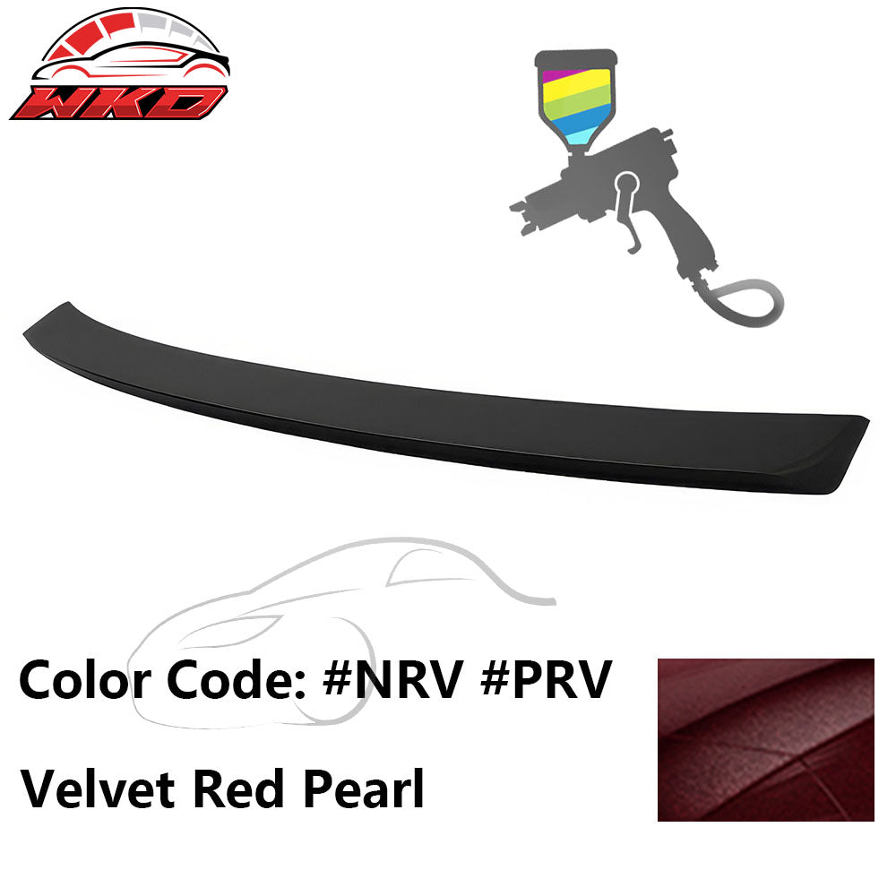 Fits 11-23 Chrysler 300 OE Style ABS #NRV Velvet Red Pearl Rear Trunk Spoiler
