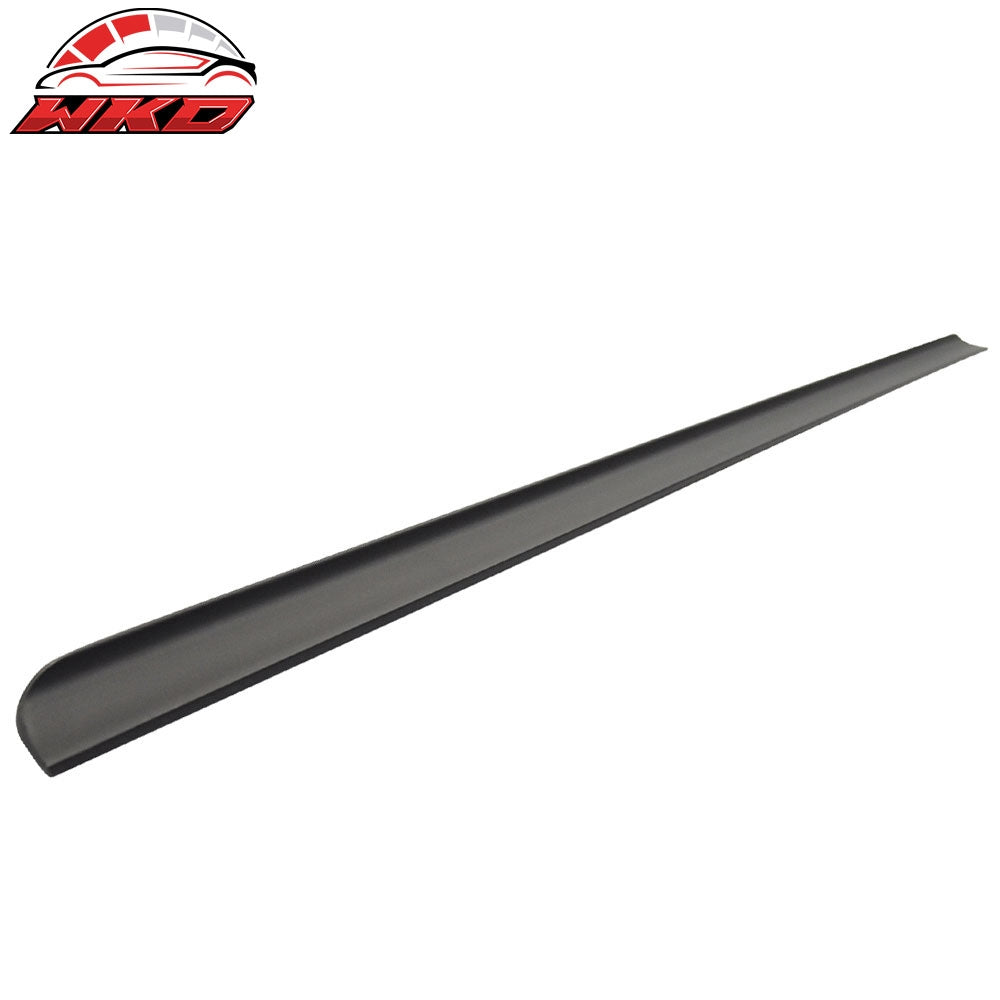 08-14 Benz W204 C Class Sedan PU Flexible Unpainted Black Trunk Spoiler | Wholesale - Wikond Auto