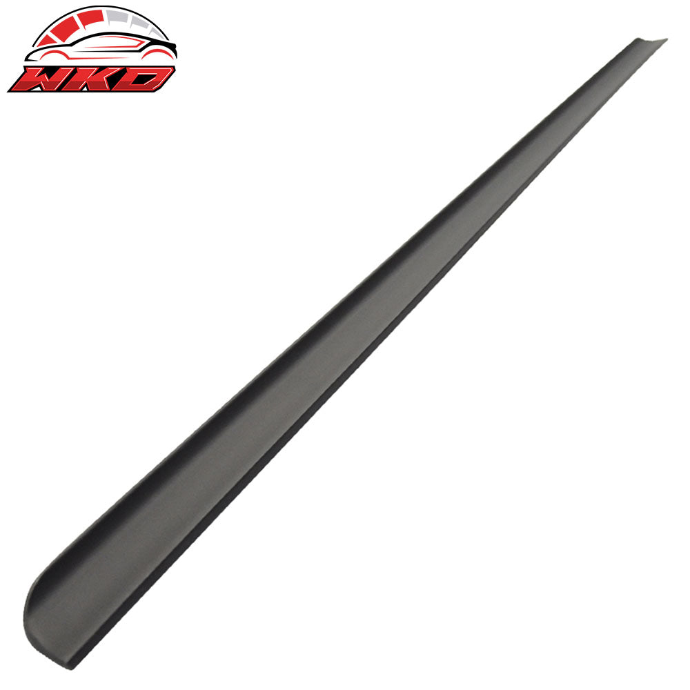 06-11 BMW E90 3 Series Sedan PU Flexible Unpainted Black Trunk Spoiler | Wholesale