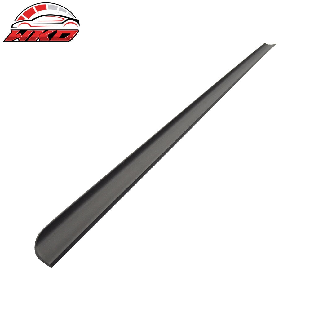 98-05 Volvo S80 4Dr PU Flexible Unpainted Black Trunk Spoiler | Wholesale