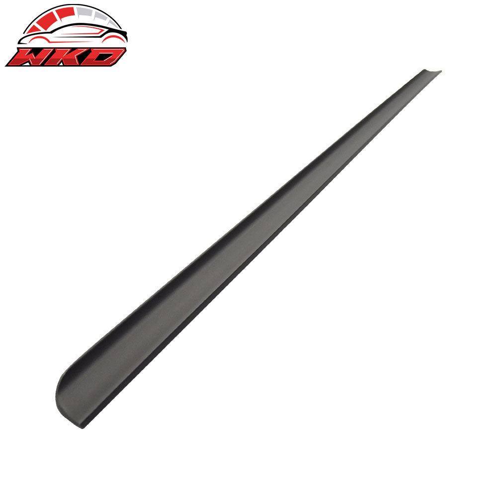 98-05 Volvo S80 4Dr PU Flexible Unpainted Black Trunk Spoiler | Wholesale