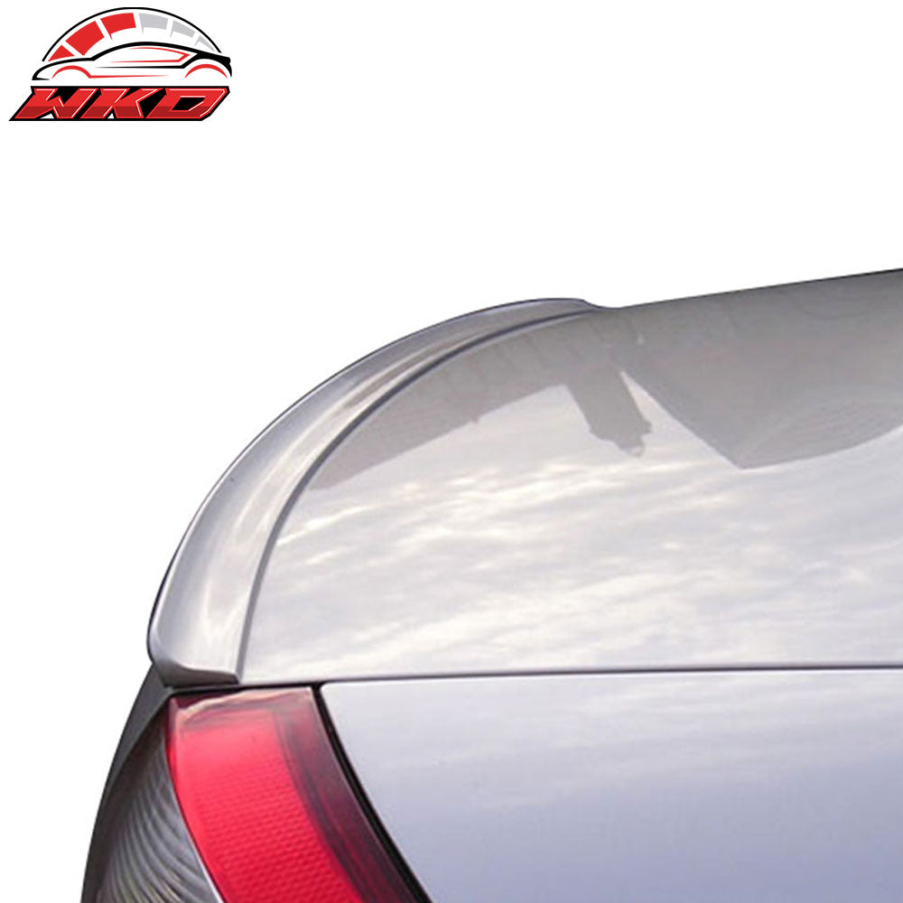 Fits 03-07 Honda Accord 7Th PU Flexible Unpainted Black Trunk Spoiler