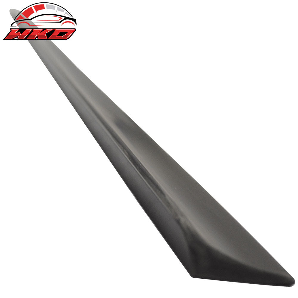 Fits 05-10 Infiniti M35 M45 Unpainted Black Trunk Spoiler PU Flexible