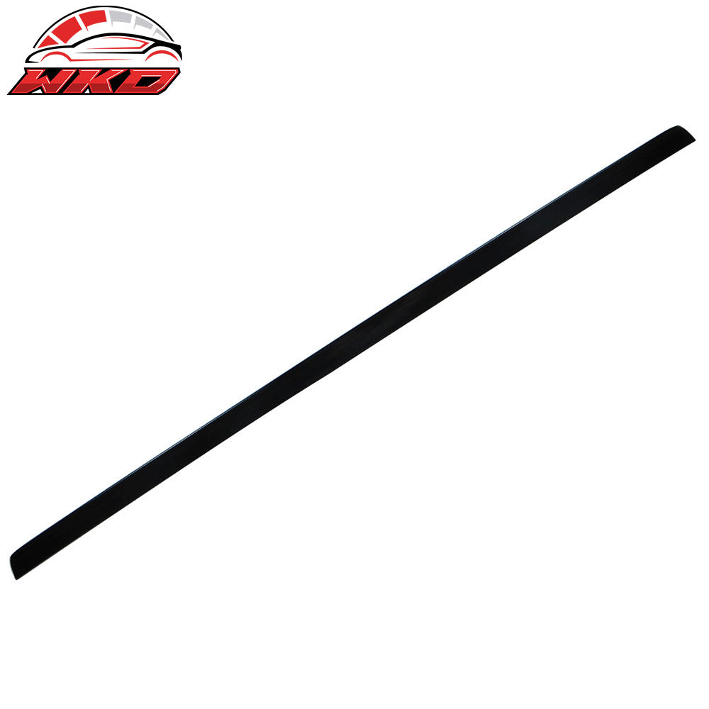 Fits 02-05 Audi A4 B6 Painted #LY9B Brilliant Black Trunk Spoiler - PUF