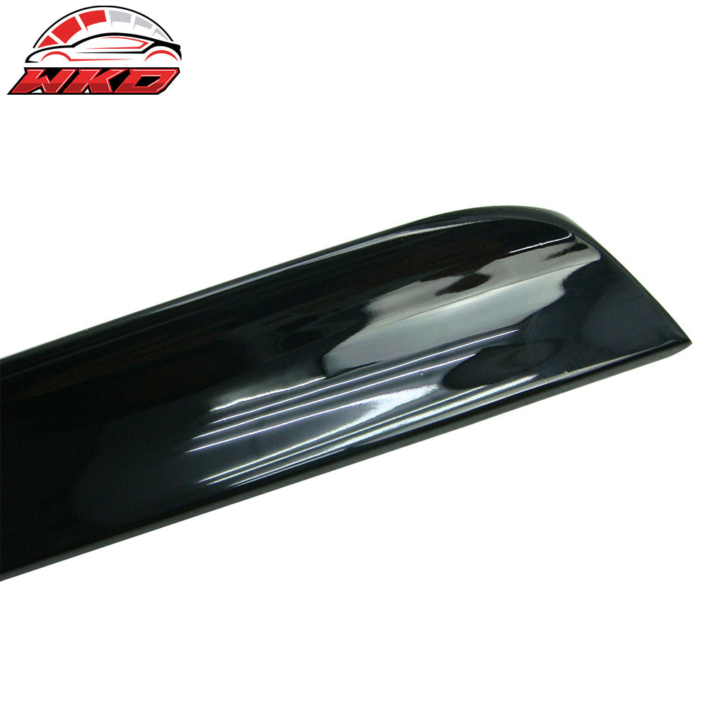Fits 02-05 Audi A4 B6 Painted #LY9B Brilliant Black Trunk Spoiler - PUF