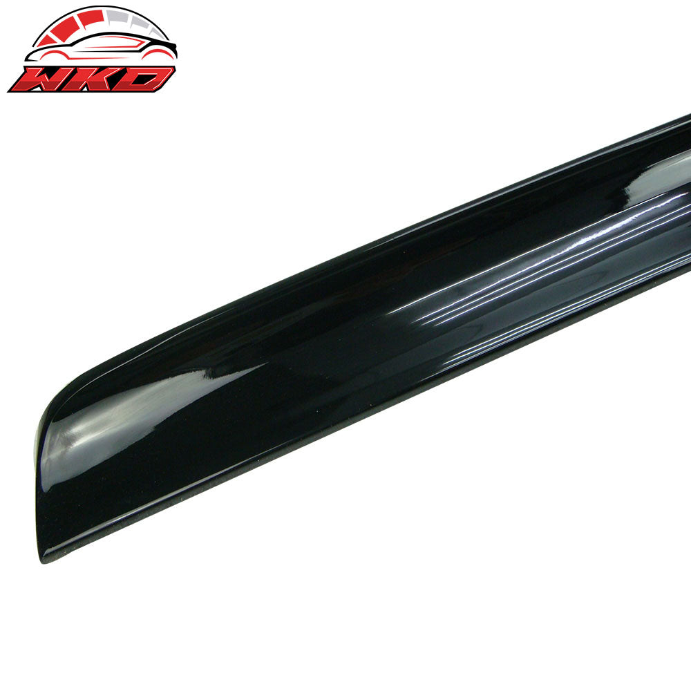 Fits 02-05 Audi A4 B6 Painted #LY9B Brilliant Black Trunk Spoiler - PUF