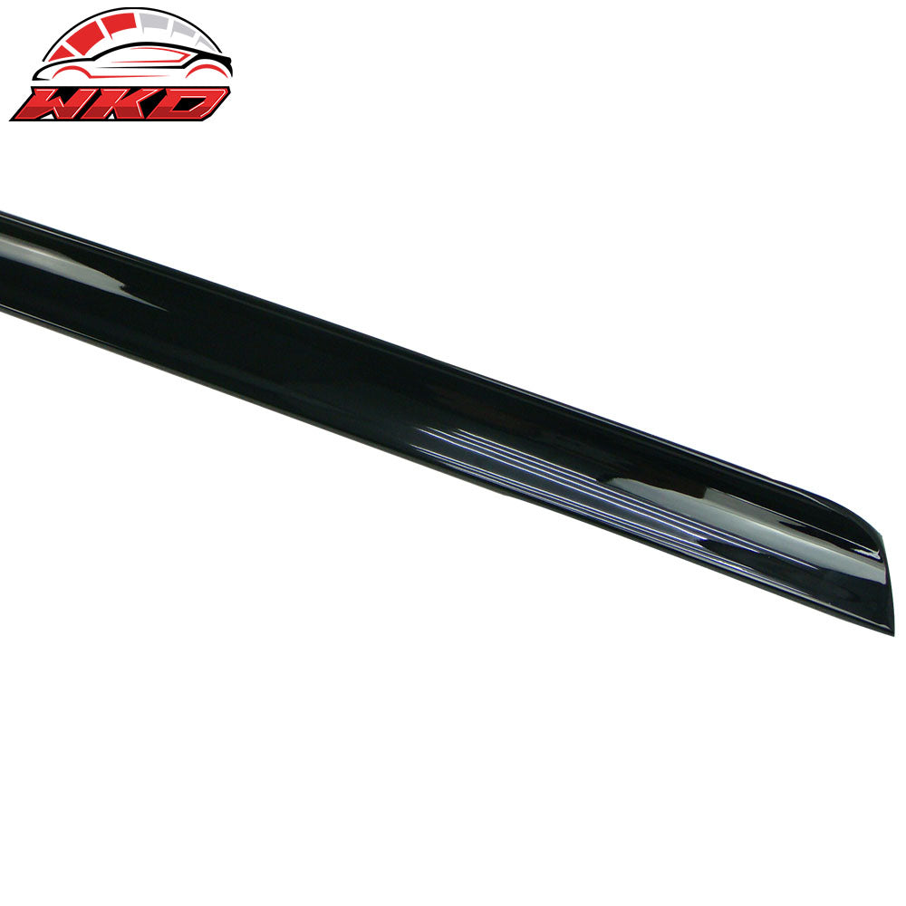 Fits 07-12 Audi A5 2D B7 Painted #LY9B Brilliant Black Trunk Spoiler - PUF