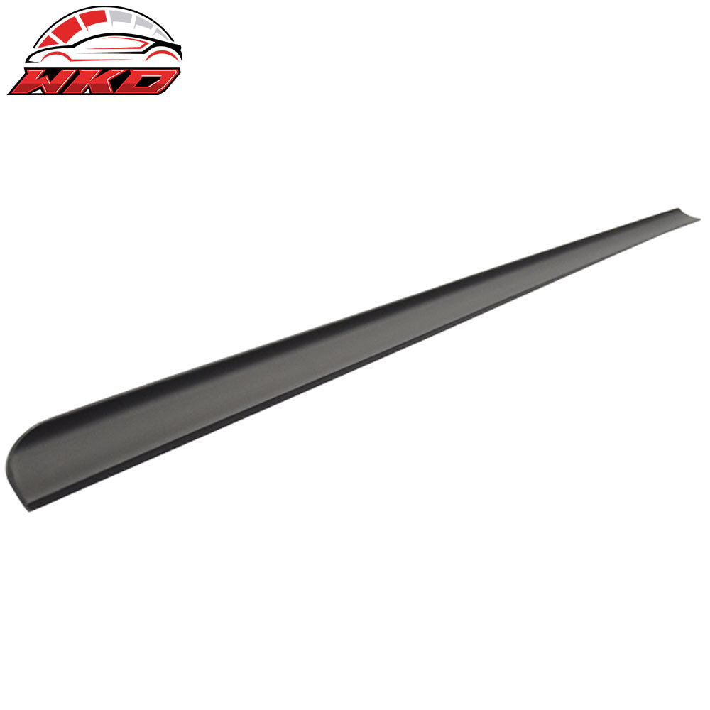 01-03 Acura CL S Type Unpainted Black Trunk Spoiler - PUF | Wholesale
