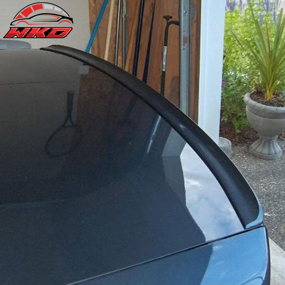 Fits 01-03 Acura CL S Type Unpainted Black Trunk Spoiler - PUF
