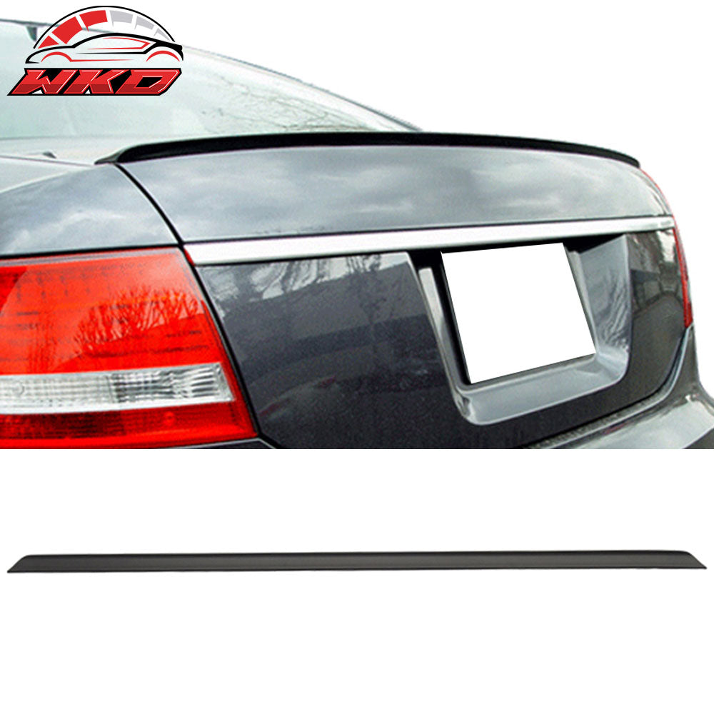 Fits 94-07 Audi A6 Unpainted Black Trunk Spoiler