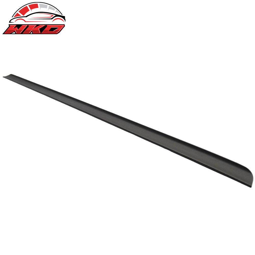 Fits 01-07 Benz C Class W203 4Dr Unpainted Black Trunk Spoiler - PUF