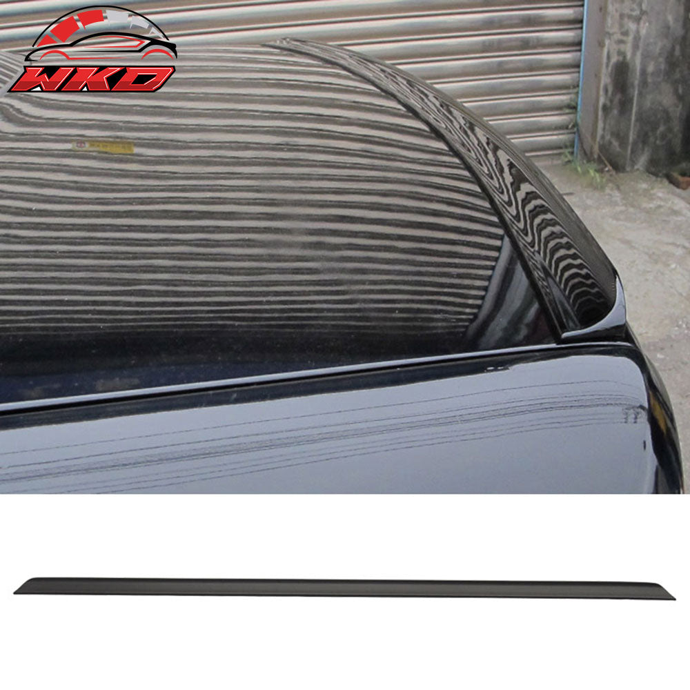 Fits 03-06 Infiniti G35 G45 4Dr Unpainted Black Trunk Spoiler - PUF