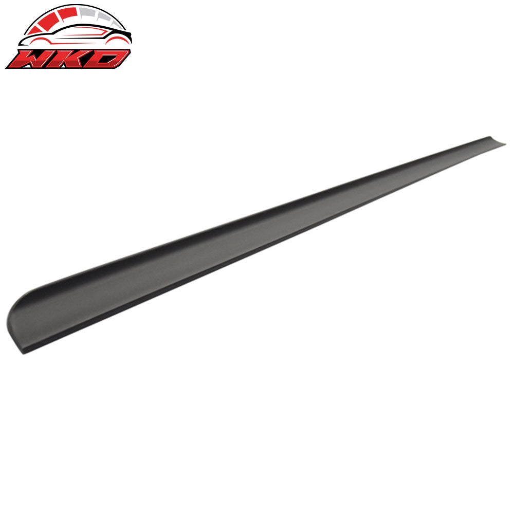 Fits 06-09 SAAB Aero9 2D 4D Unpainted Black Trunk Spoiler - PUF