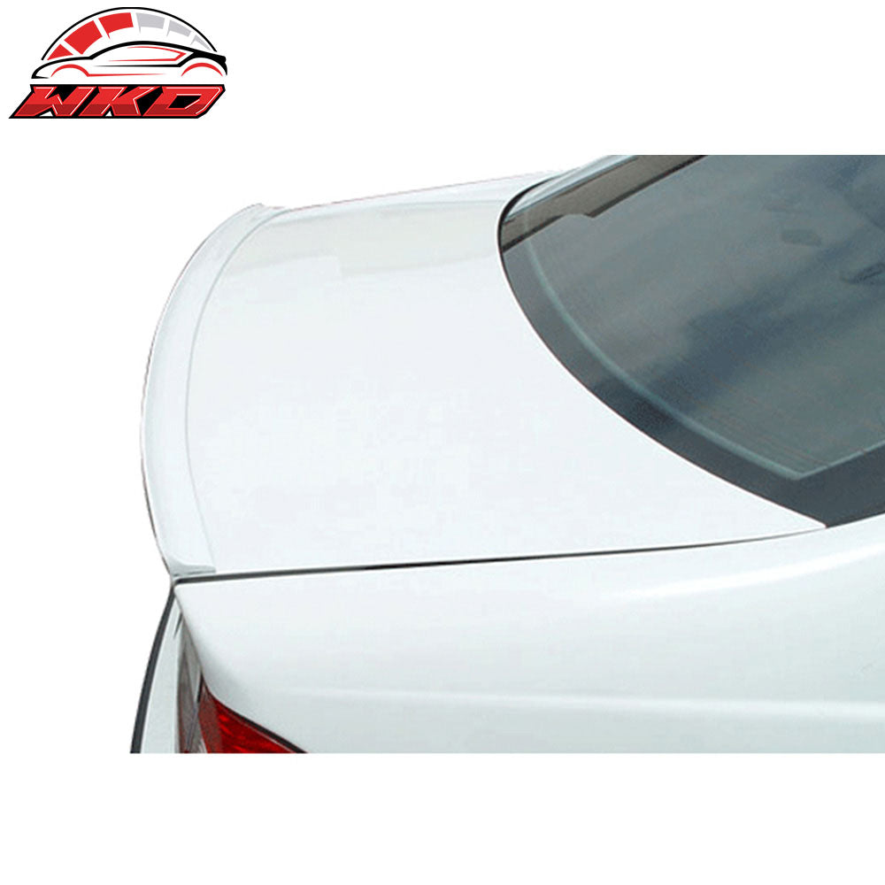 Fits 12-15 Audi A6 C7 Unpainted Black Trunk Spoiler - PUF