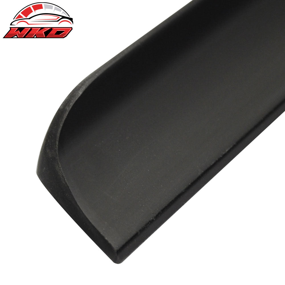 Fits 12-15 Audi A6 C7 Unpainted Black Trunk Spoiler - PUF