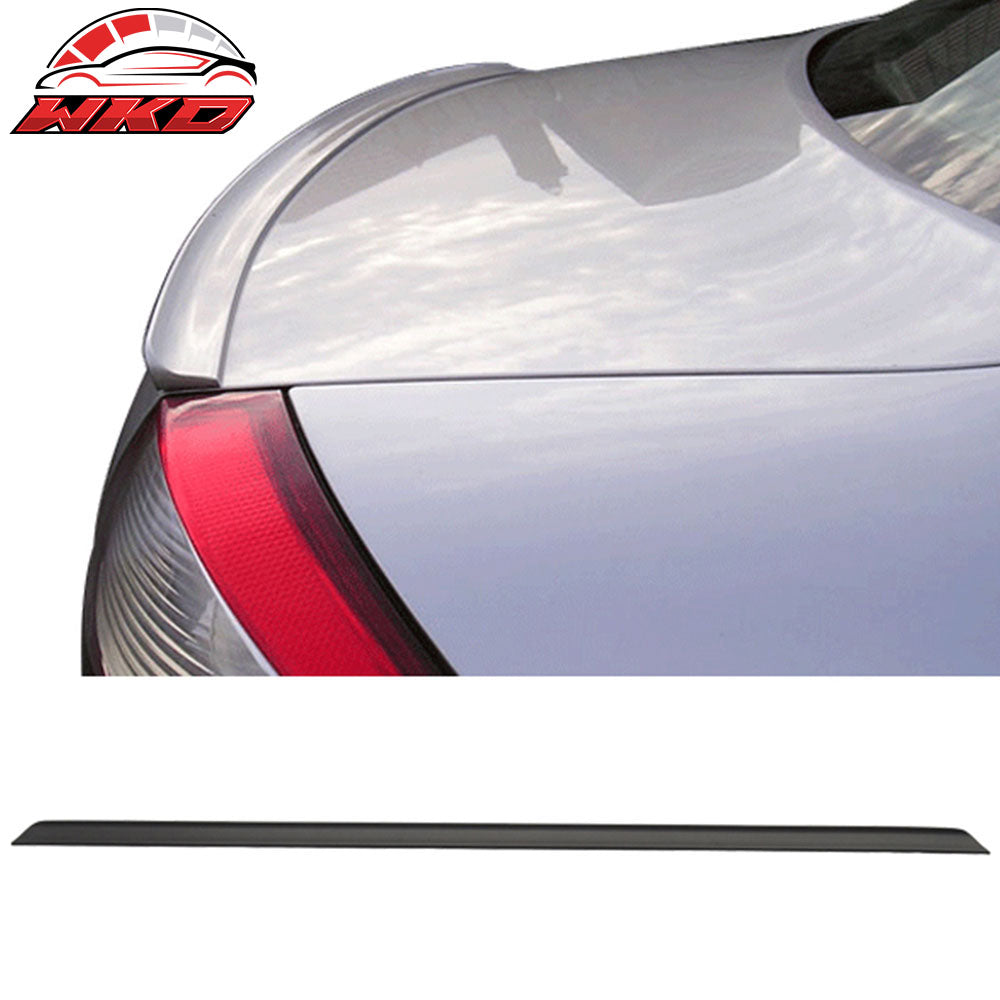 Fits 00-05 Audi A4 2Dr Convertible B6 Unpainted Black Trunk Spoiler - PUF