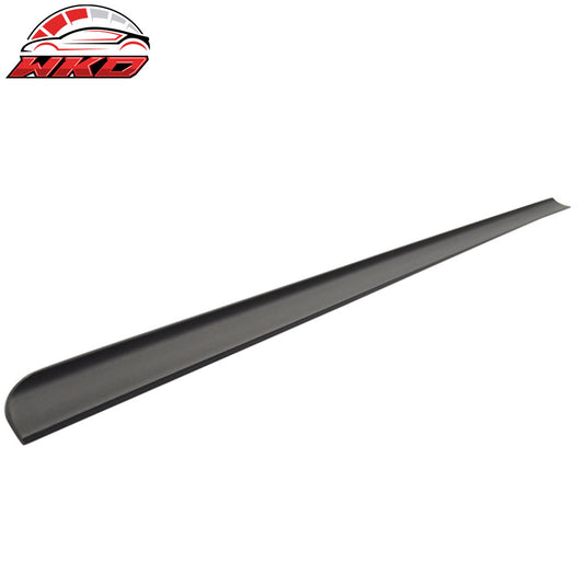 06-08 Audi RS4 8E B7 Unpainted Black Trunk Spoiler - PUF | Wholesale
