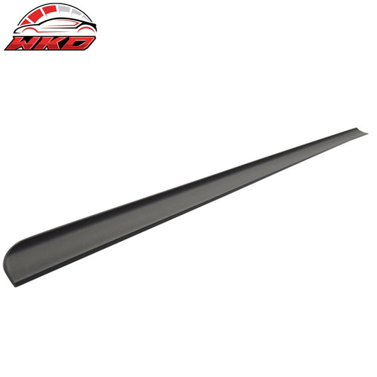 06-08 Audi RS4 8E B7 Unpainted Black Trunk Spoiler - PUF | Wholesale