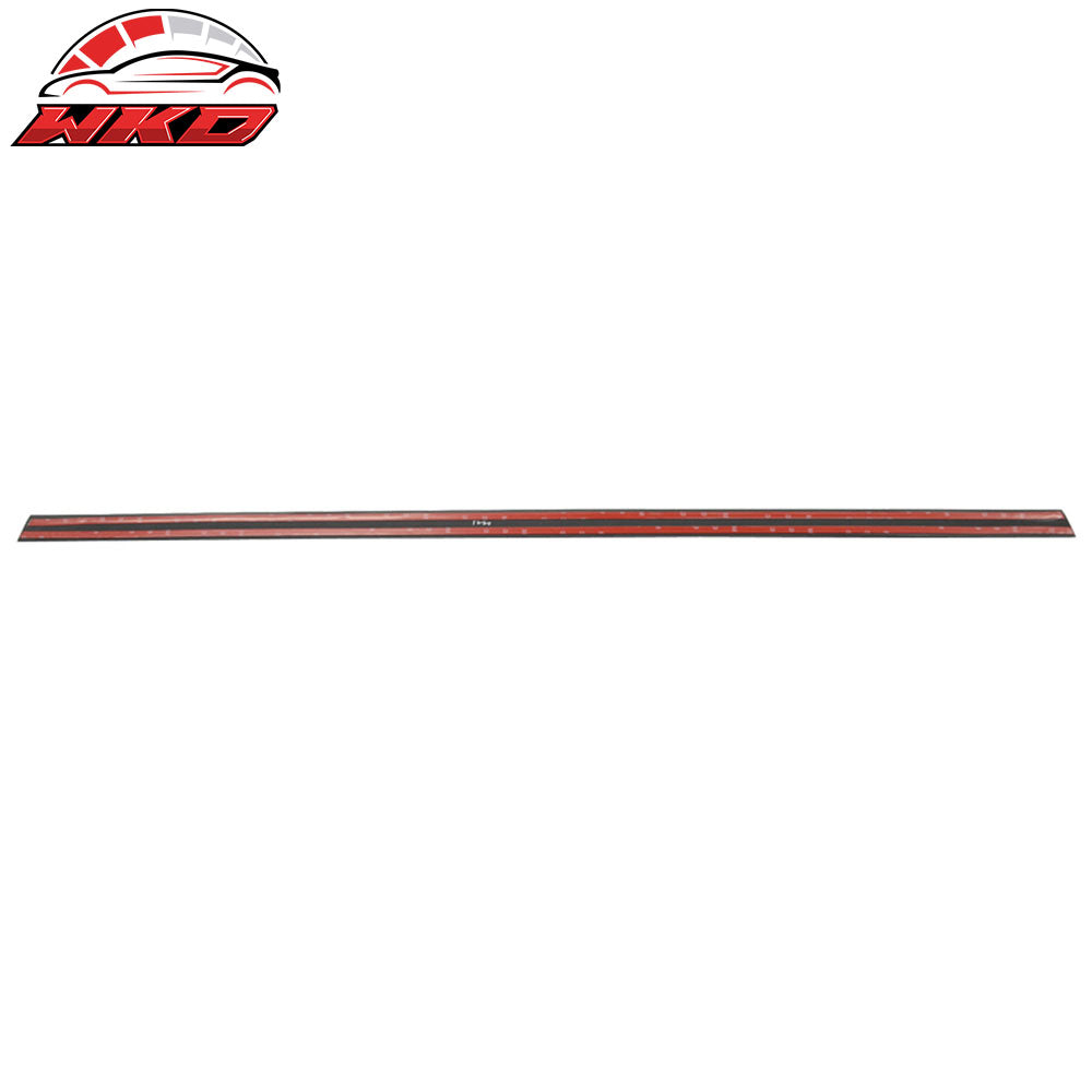 Fits 08-12 Volvo S40 LCI Only Unpainted Black Trunk Spoiler - PUF