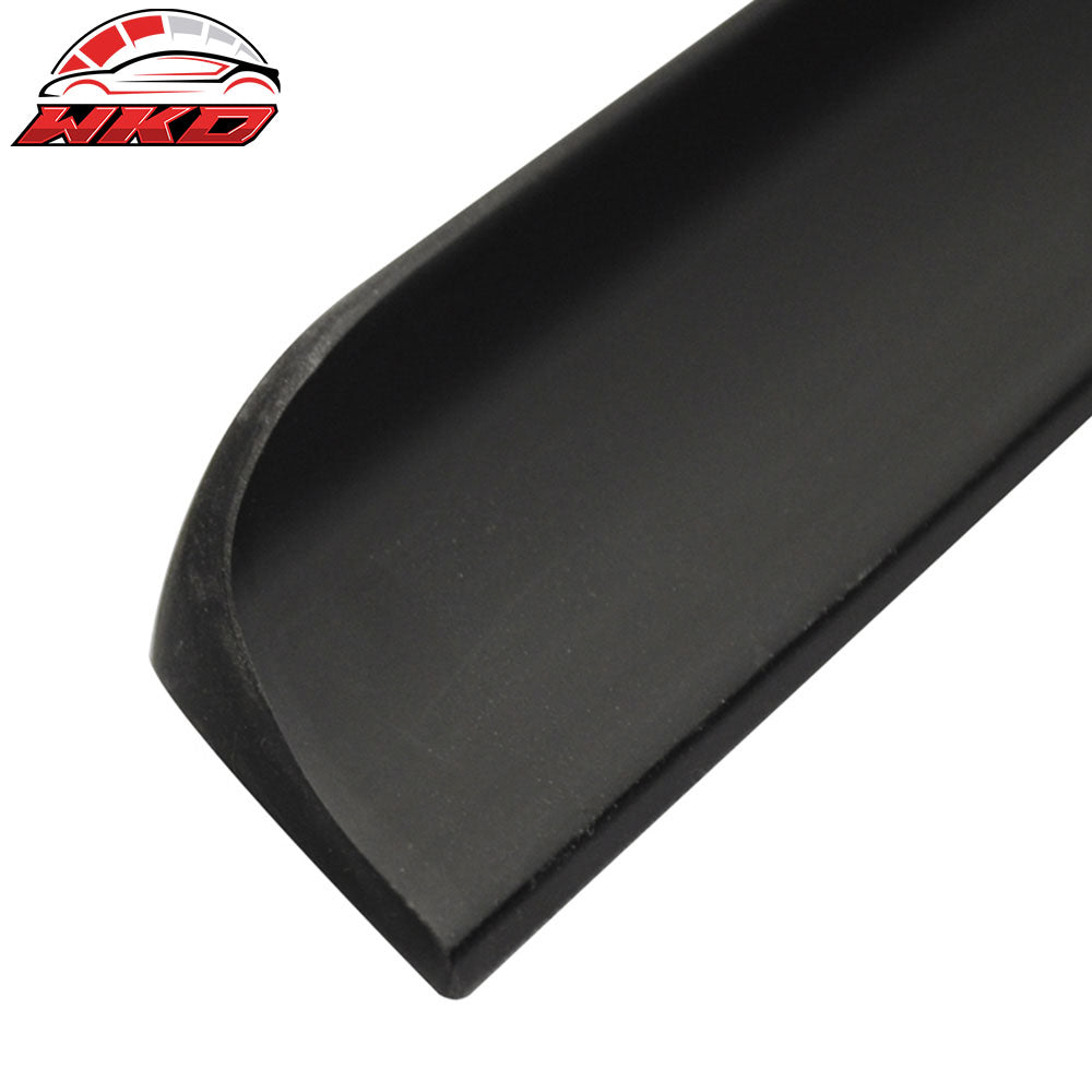 Fits 08-12 Volvo S40 LCI Only Unpainted Black Trunk Spoiler - PUF