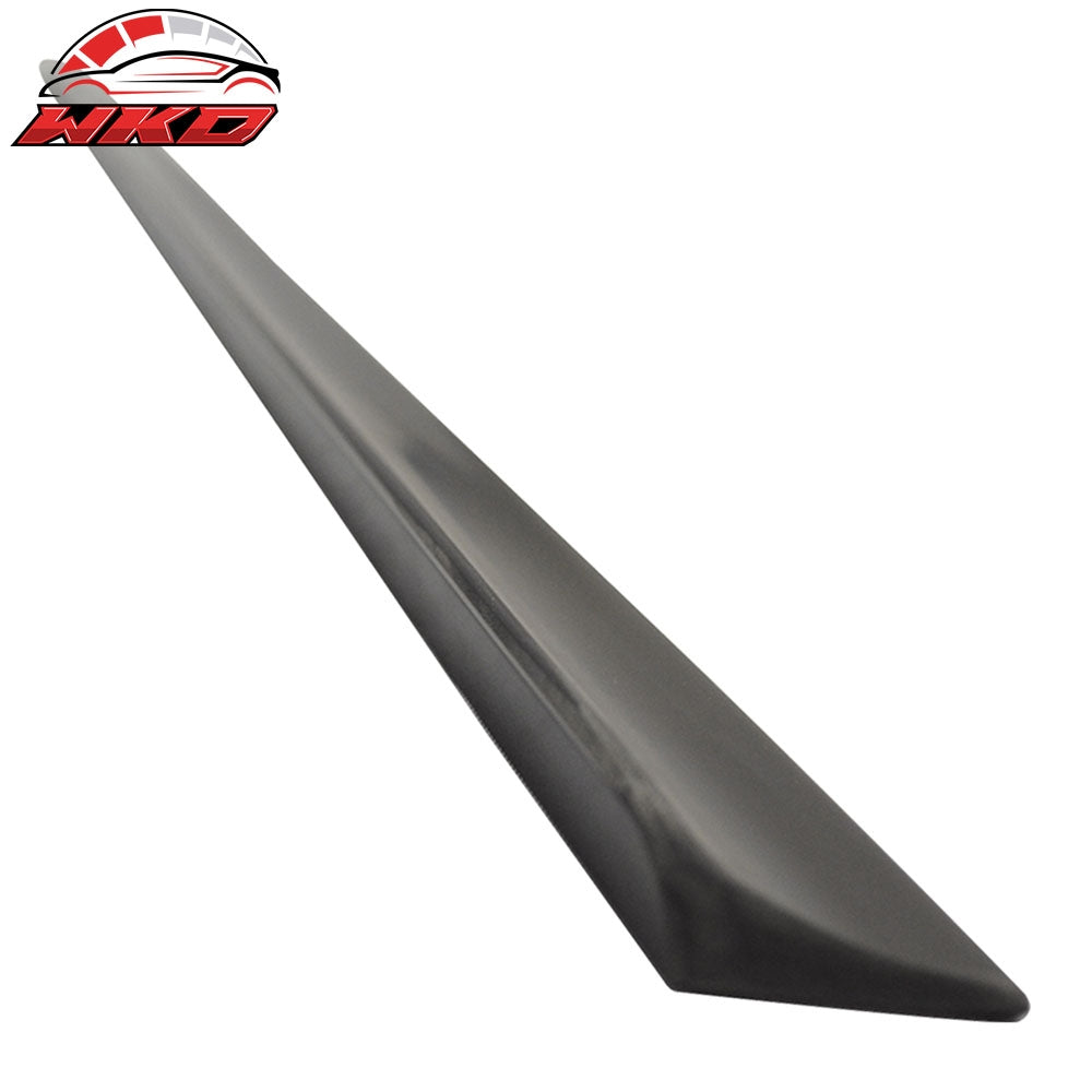 03-08 Audi A8 4E PV Style PU Flexible Trunk Spoiler Wing - Unpainted Black | Wholesale