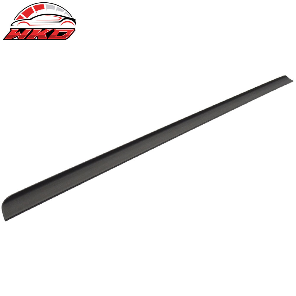 Fits 05-10 VW Jetta MK5 PV Style Trunk Spoiler Unpainted Black PU Flexible