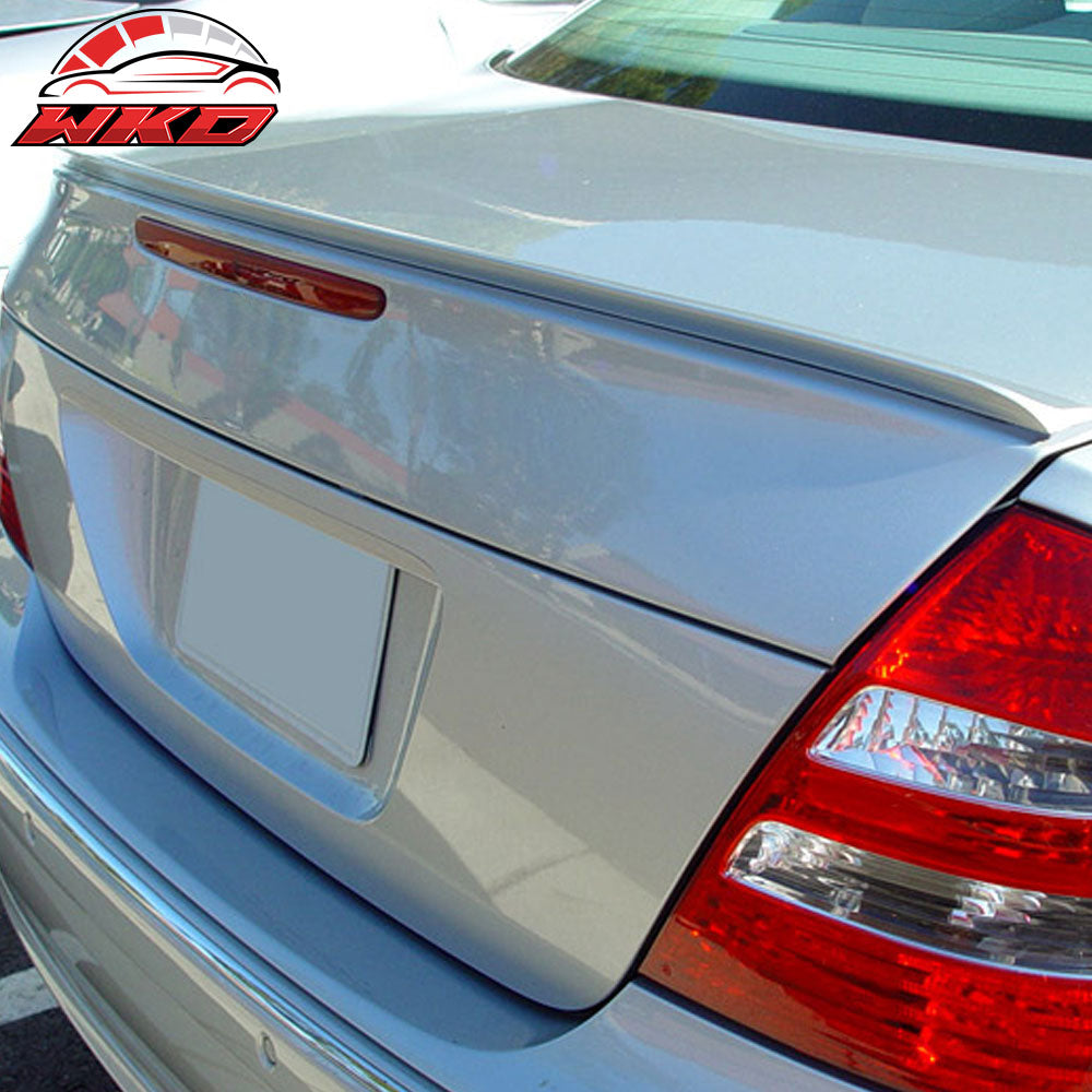 Fits 05-10 Mercedes-Benz W219 CLS-Class PV Style PUF Unpainted Trunk Spoiler