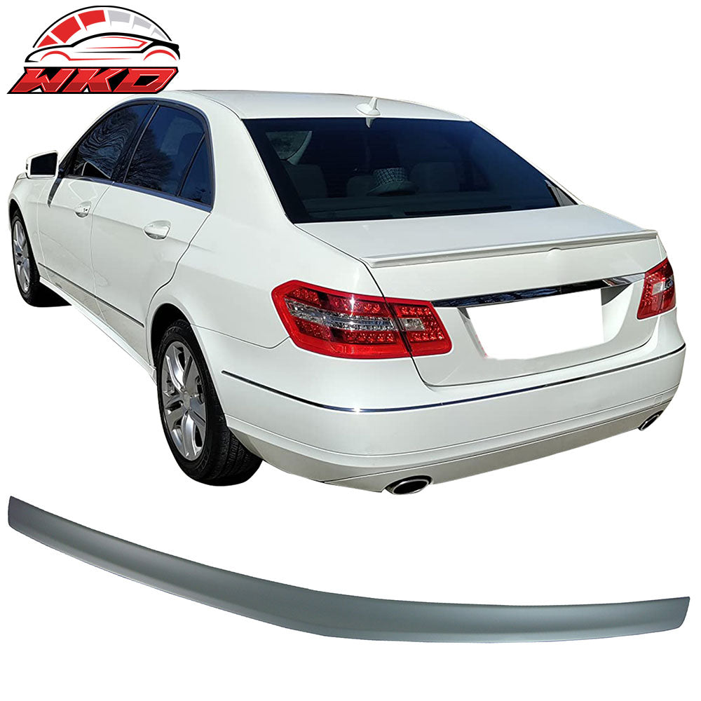 Fits 10-16 Benz E Class W212 Sedan AMG Style Trunk Spoiler Painted #775 Silver