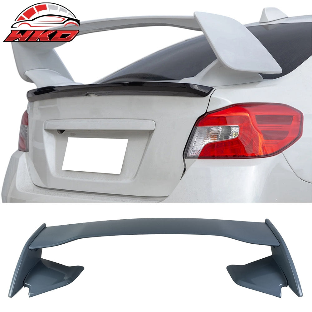 Fit 12-16 Subaru Impreza 15-21 WRX STI Style Trunk Spoiler Painted #PAF Gray 5PC | Wholesale