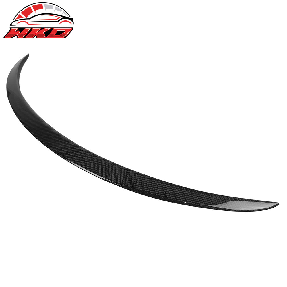 Fits 17-23 Tesla Model 3 Trunk Spoiler Performance Style Carbon Fiber Rear Wing