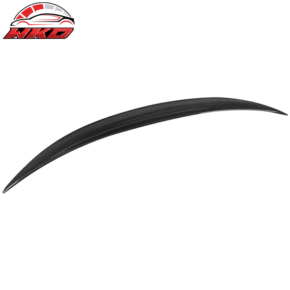 07-13 BMW E82 1-Series Trunk Spoiler Performance Matte Carbon Fiber Wing | Wholesale