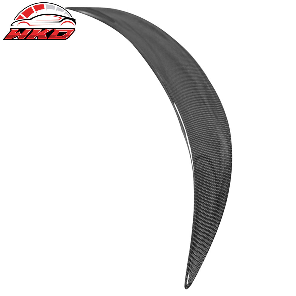 Fits 07-13 BMW E82 1-Series Trunk Spoiler Performance Matte Carbon Fiber Wing